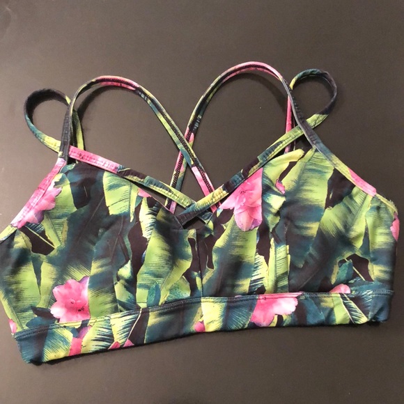 Betsy Johnson Performance tropical athletic bra - Picture 4 of 6